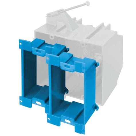 carlon pvc electrical box extender lowes|carlon multi gang box extender.